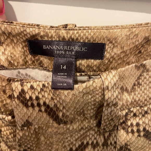 Banana Republic Snake Print Pants - Picture 3 of 6